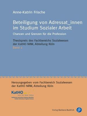 cover image of Beteiligung von Adressat_innen im Studium Sozialer Arbeit